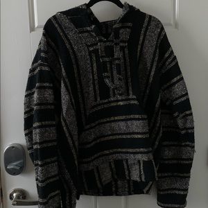 Black drug rug